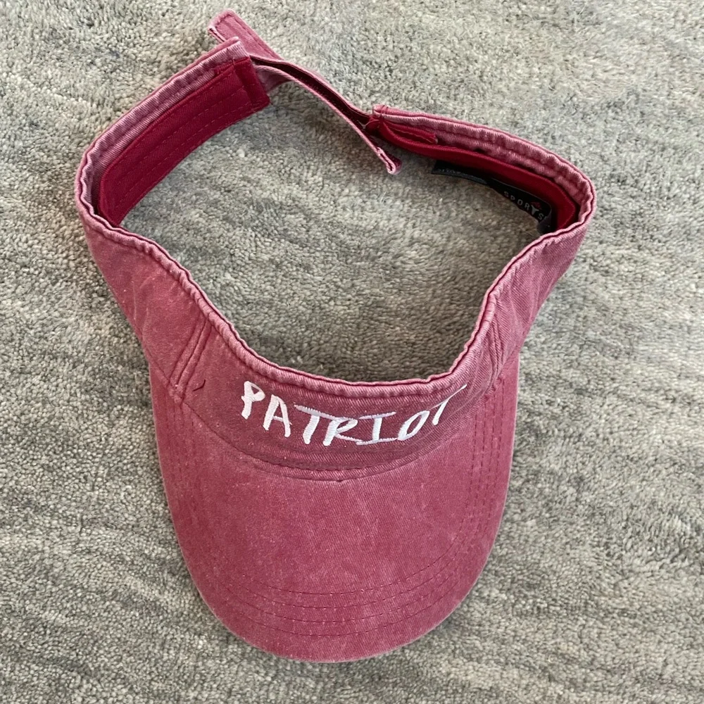 Patriot Sun Visor‎ - Unisex - Red